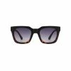 New A.Kjaerbede Nancy Sunglasses - Black Demi Tortoise