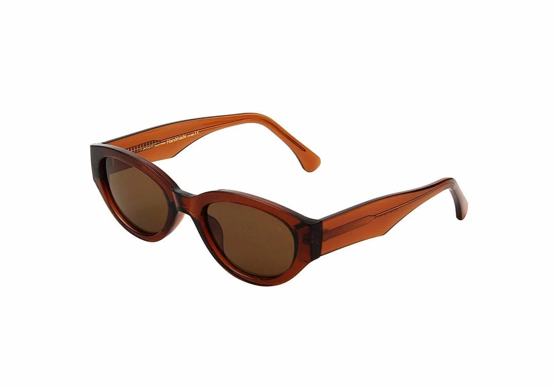 Outlet 🎁 New A.Kjaerbede Winnie 👓 Sunglasses - Brown 🔔 2 New A.Kjaerbede Winnie Sunglasses - Brown