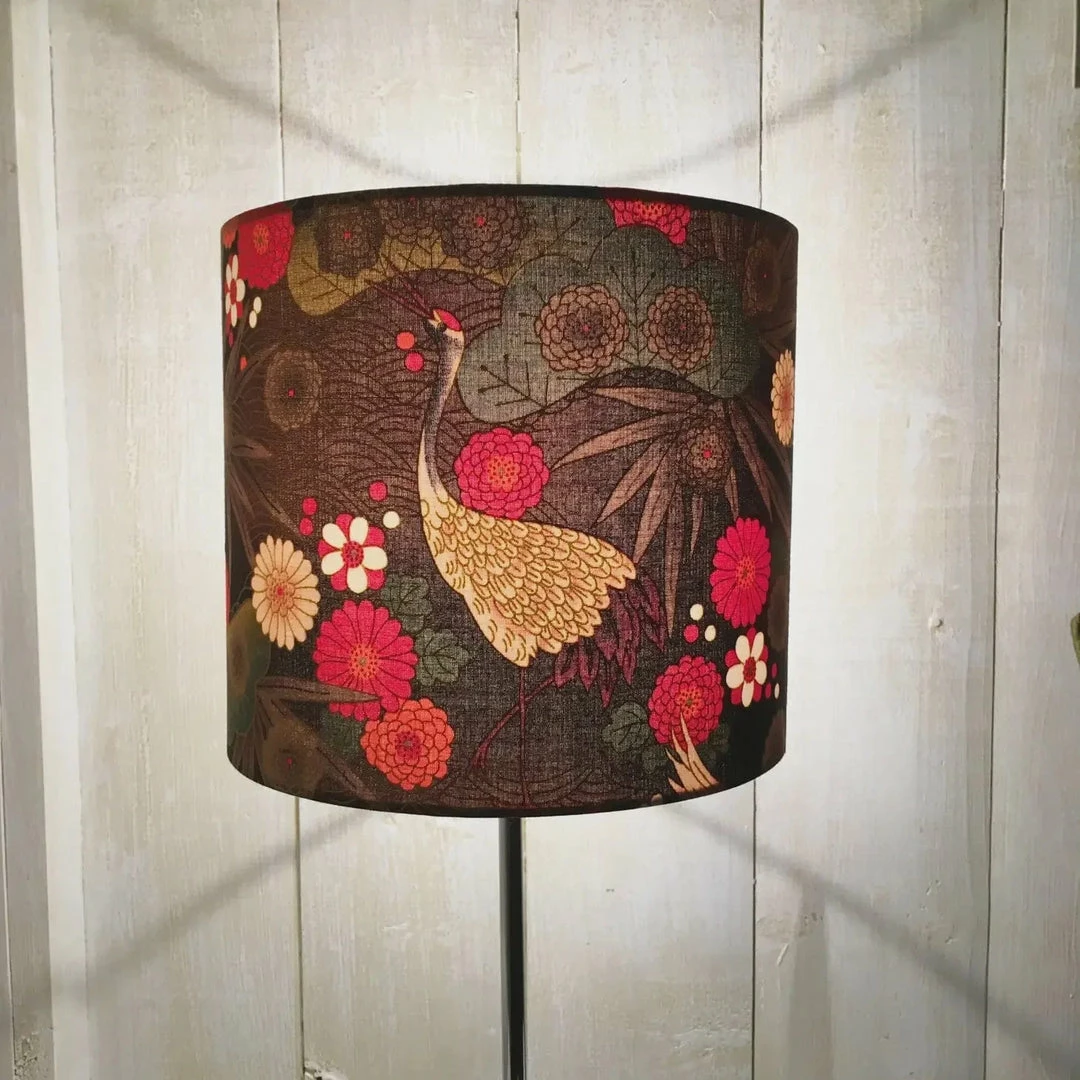 Best reviews of 🔔 A Shade Unusual Cranes Lampshade Black/Brown/Gold 25cm ⌛ 2 A Shade Unusual Cranes Lampshade Black/Brown/Gold 25cm
