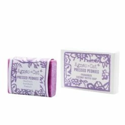 New Agnes & Cat Pressed Peonies Coconut Butter Soap