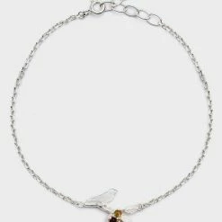 Amanda Coleman Bird On A Branch Bracelet New