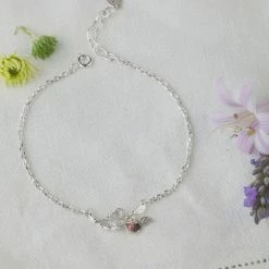 Amanda Coleman Bird On A Branch Bracelet New