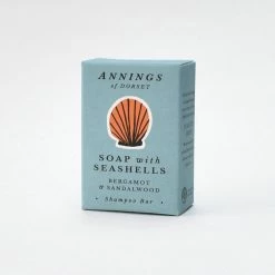 New Annings Of Dorset Bergamot & Sandalwood Shampoo Bar