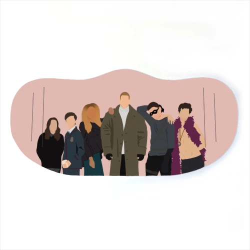 Promo 🌟 Accessories Art Wow Umbrella Academy Face Mask 🥰 1 Accessories Art Wow Umbrella Academy Face Mask