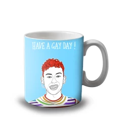 Art Wow Have A Gay Day Mug Homewares