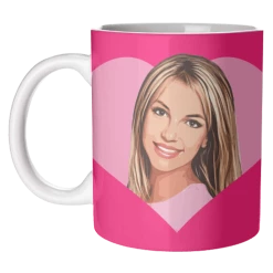 Art Wow I Heart Britney Mug