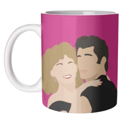 Grease Sandy & Danny Mug Art Wow