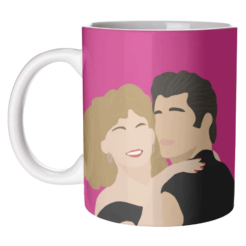 Deals 🔥 Grease Sandy & Danny Mug Art Wow 🔔 1 Grease Sandy & Danny Mug Art Wow