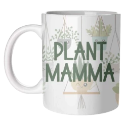 Kawaii Plant Mama Mug Art Wow New