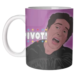 Ross Gellar Friends Pivot! Art Wow Mug New