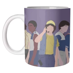 Stranger Things Boy Characters Mug Art Wow