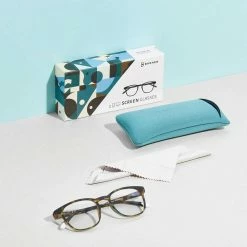 New Barner Reading Glasses Dalston Blue Tortoise