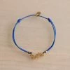 New Bazou Elastic Bracelet Star Rain Cobalt Blue