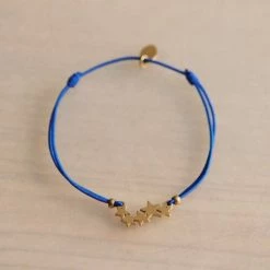 New Bazou Elastic Bracelet Star Rain Cobalt Blue