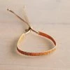 New Bazou Weaving Bracelet Orange/Gold
