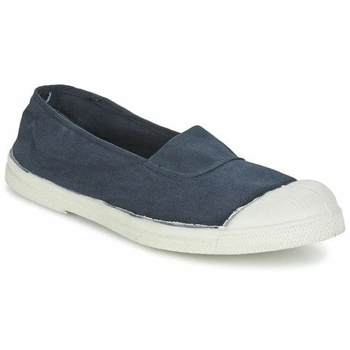 New 🔔 Bensimon Tennis 👟 Shoe Trainers Navy 🔔 2 Bensimon Tennis Shoe Trainers Navy