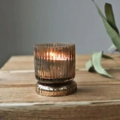 Biggie Best Sirus Small Votive Gold New