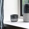 Biggie Best Small Dark Grey Cement Terrain Vase