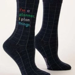 Blue Q I'm A Planner Ladies Socks