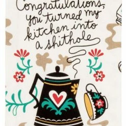 Blue Q Congratulations Dish Towel Homewares