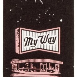 Blue Q My Way Or The Fast Food Highway Dish Towel