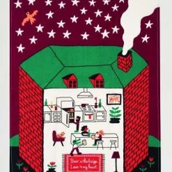 Blue Q Beer In The Fridge Dish Towel Homewares