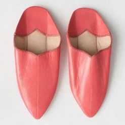 Bohemia Moroccan Babouche Slippers Coral New