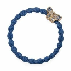 By Eloise Bangle Band Bling Butterfly Dove Blue New