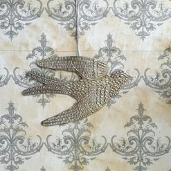 Casa Verde Hanging Antique Silver Dove Ornament