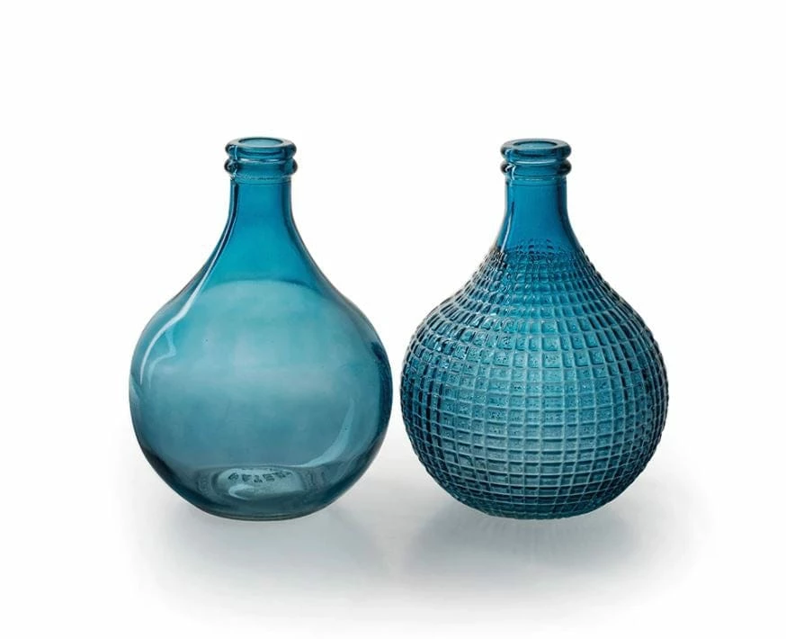 Wholesale 😀 Casa Verde Terrace & Garden Terrace & Garden Vase Serge Blue ✔️ 1 Casa Verde Terrace & Garden Terrace & Garden Vase Serge Blue