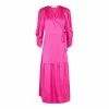 Co'couture Mira Wrap Dress Pink New