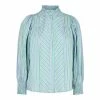 Co'couture Odine Stripe Shirt Vibrant Green New