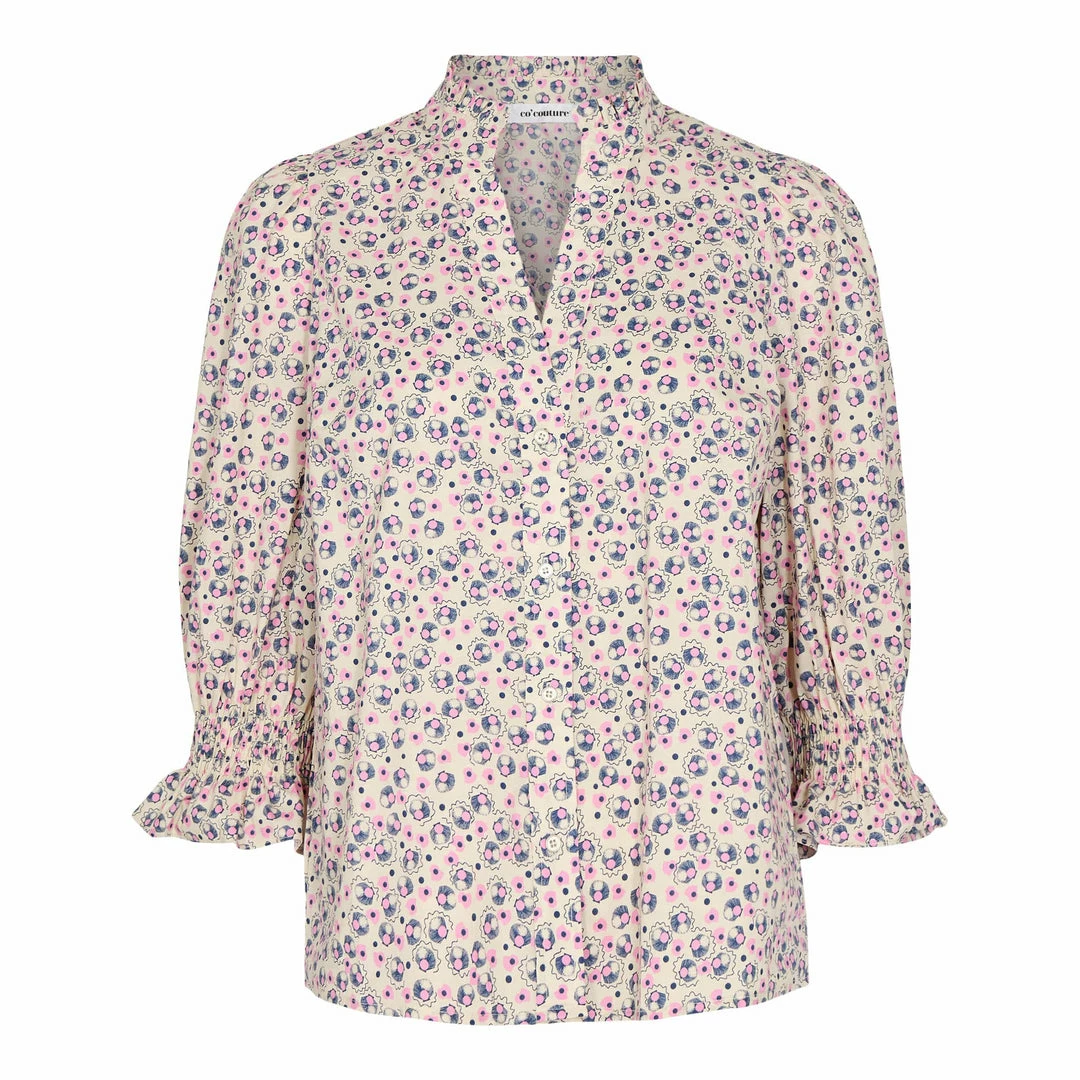 Best Pirce 😀 Co'couture Shell 👕 Shirt Pink ✨ 1 Co'couture Shell Shirt Pink