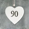 New East Of India Porcelain Heart - Age 90