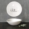 East Of India Med Wobbly Bowl It's A Wonderful Life New