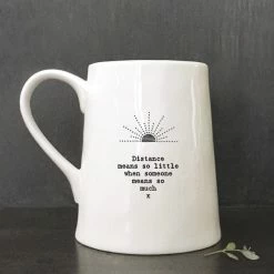 New East Of India Porcelain Mug Sunrise/Distance