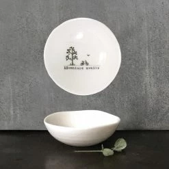 East Of India Porcelain Sm Bowl Adventure Awaits New