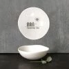East Of India Porcelain Sm Wobbly Bowl Sunshiny Day
