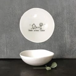 East Of India Sm Wobbly Home Sweet Bowl