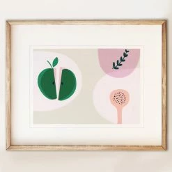 Francesca Iannaccone Green Apple Art Print (Unframed)