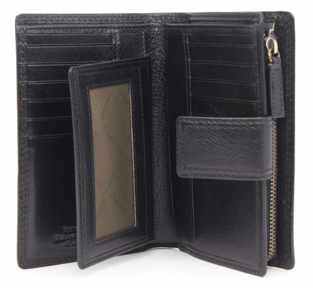New 😉 New Golunski Toscana Ladies Purse Wallet Black ✔️ 2 New Golunski Toscana Ladies Purse Wallet Black