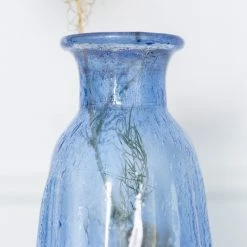 New Grand Illusions Barak Vase Recycled Glass Lapis