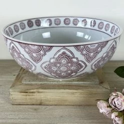 New Grand Illusions Bowl Rose Maya