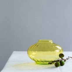 New Grand Illusions Eco Bowl Eva Yellow Ochre Small