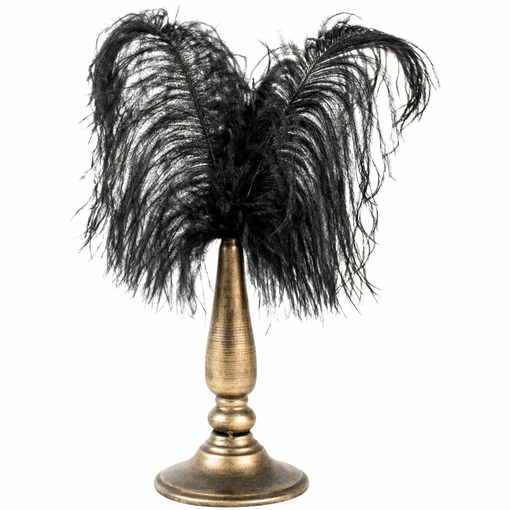 Outlet 🎁 Grand Illusions Ostrich Feather Centerpiece New 👍 1 Grand Illusions Ostrich Feather Centerpiece New