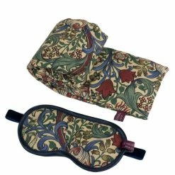 Green & Heath Lavender Wheat Warmer & Eye Mask In Golden Lily
