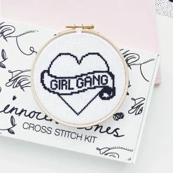 Innocent Bones Girl Gang Cross Stitch Kit New
