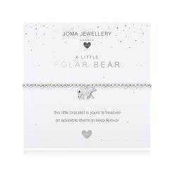 Joma Jewellery Children's A Little Polar Bear Bracelet New