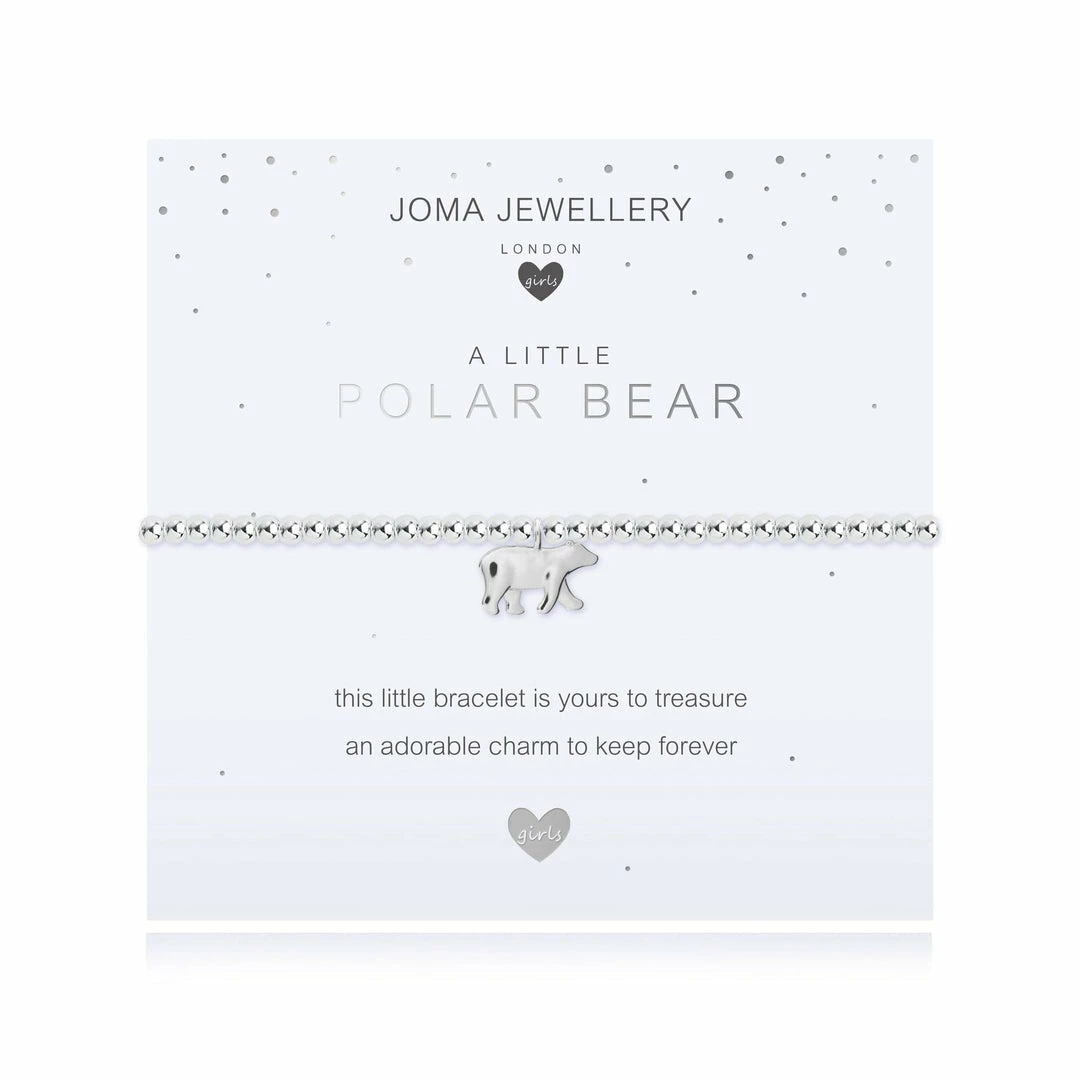 Cheapest 🤩 Joma Jewellery Children's A Little Polar Bear Bracelet New 😀 1 Joma Jewellery Children's A Little Polar Bear Bracelet New