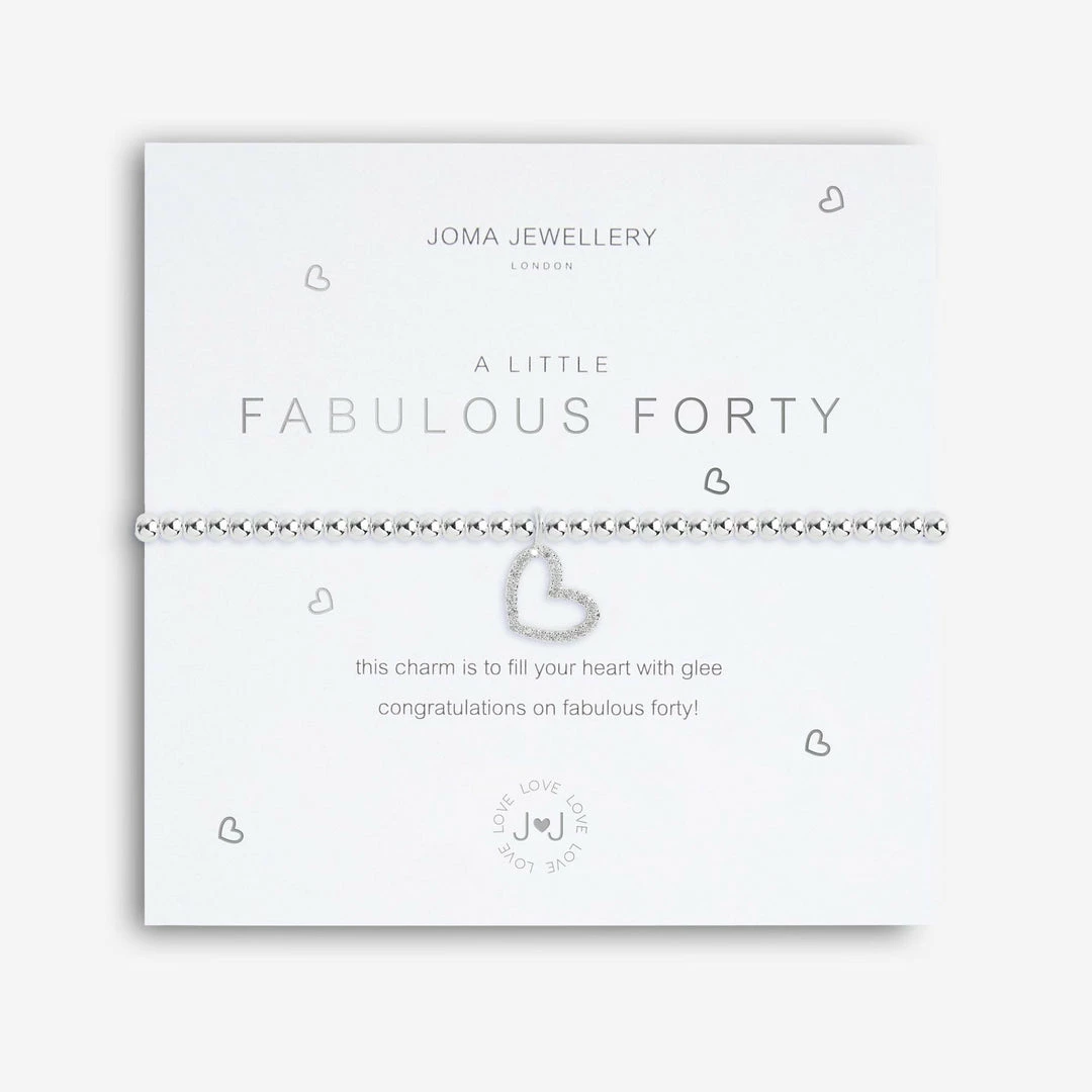 Coupon 🛒 New Joma Jewellery A Little Fabulous Forty Bracelet 🤩 1 New Joma Jewellery A Little Fabulous Forty Bracelet